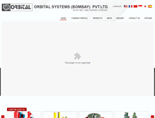 Tablet Screenshot of orbitalsystems.net